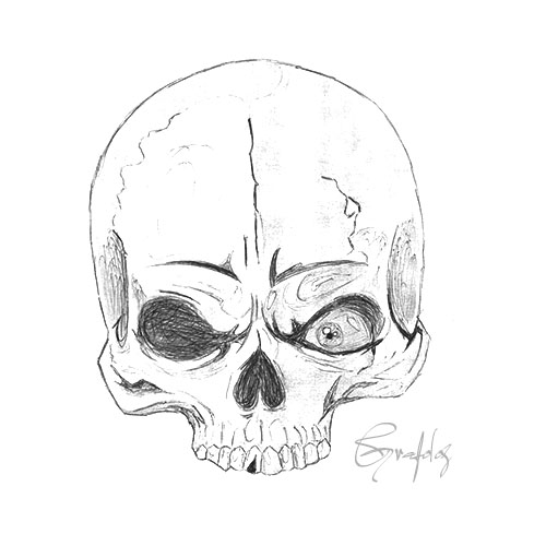apprendre à dessiner avec photoshop Dessiner un crâne de mort avec Photoshop