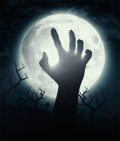 Formation photoshop halloween Zombie le retour des morts vivant avec Photoshop