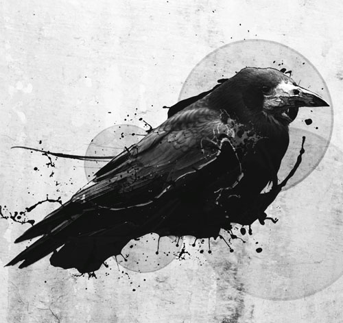 Photo Montage avec photoshop The Crow