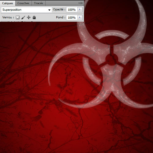 Photo manipulation Affiche danger Biohazard avec Photoshop
