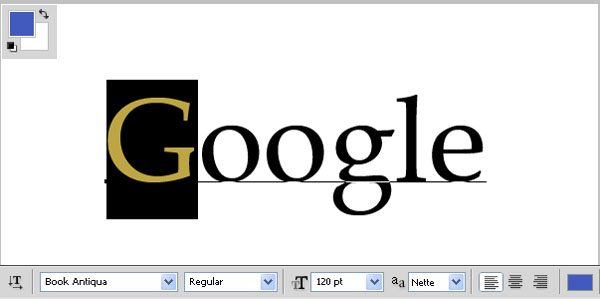 Tuto photoshop reproduire le logo de google avec photoshop